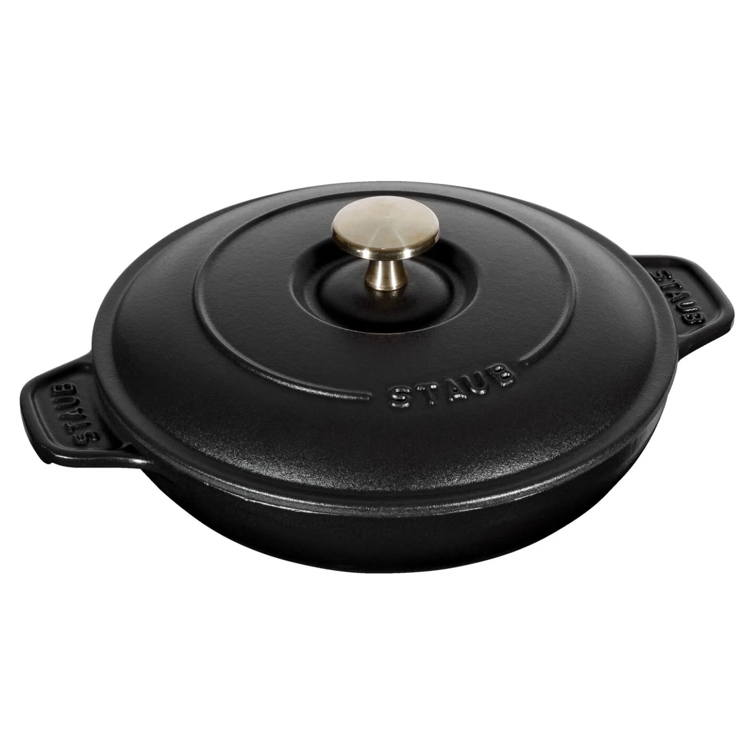 20 cm, Assiette chaude , Noir mat