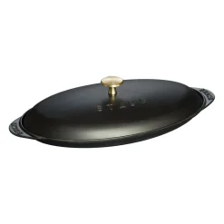 31 cm, Assiette chaude , Noir mat