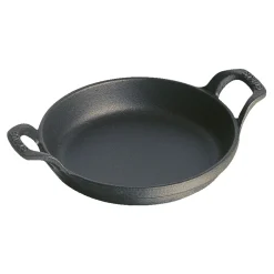12 cm, Assiette chaude, Noir mat