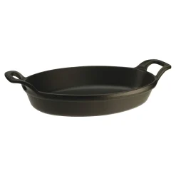 24 cm, Assiette chaude, Noir mat