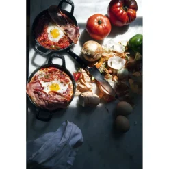 20 cm, Assiette chaude, Noir mat