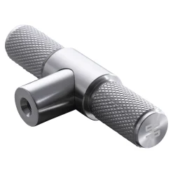 8 cm, Bouton Buster+Punch, Argent
