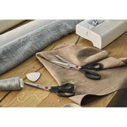 25 cm, Ciseaux de tailleur, Noir mat