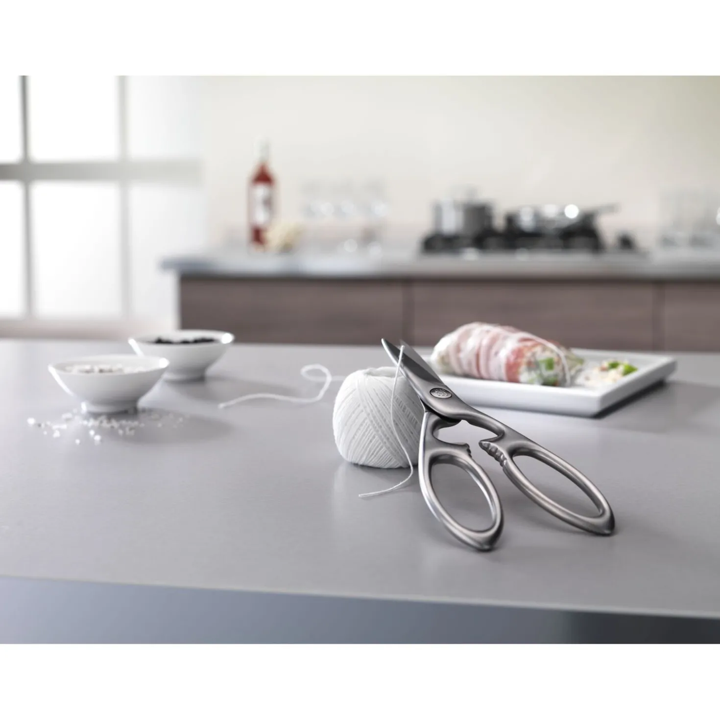 20 cm, Ciseaux multi-usages, Argent