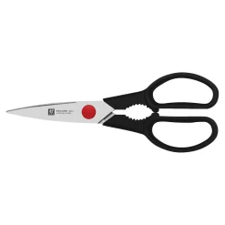 20 cm, Ciseaux multi-usages, Rouge et noir