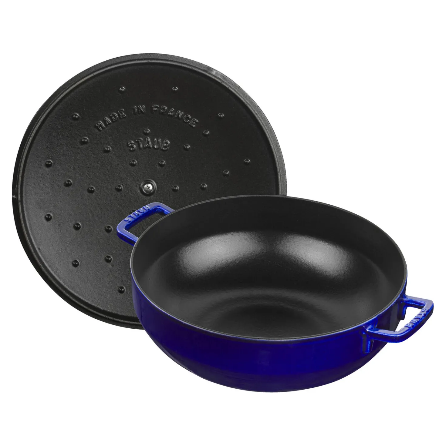 28 cm, Cocotte du pêcheur, Bleu intense