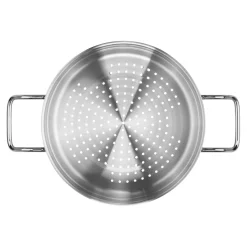 24 cm, Panier vapeur, Argent