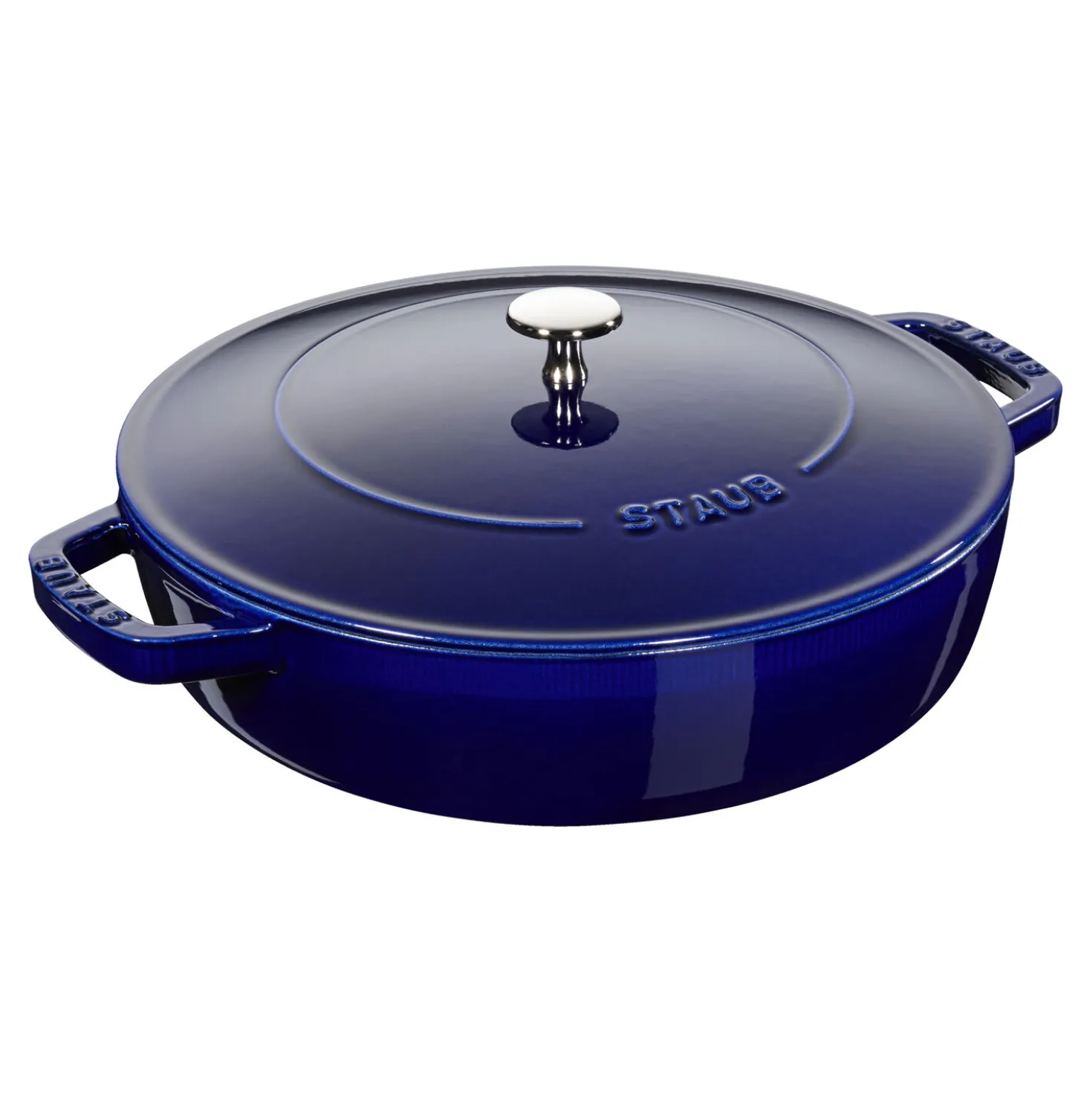 28 cm, Sauteuse Chistera, Bleu intense