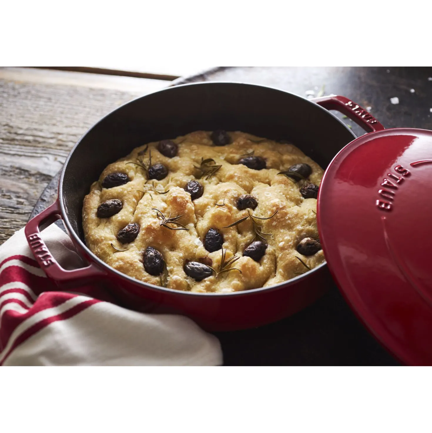 24 cm, Sauteuse Chistera, Cerise