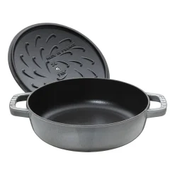 28 cm, Sauteuse Chistera, Gris graphite