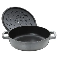 24 cm, Sauteuse Chistera, Gris graphite