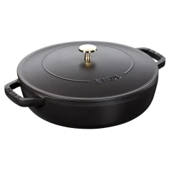 24 cm, Sauteuse Chistera, Noir mat