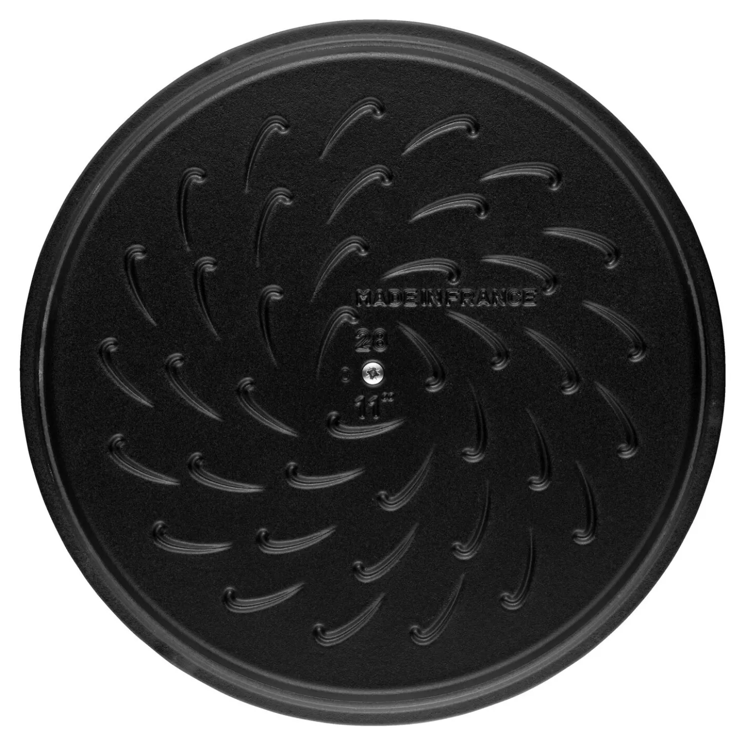 24 cm, Sauteuse Chistera, Noir mat