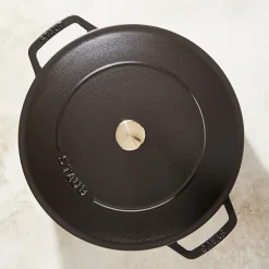 24 cm, Sauteuse Chistera, Noir mat