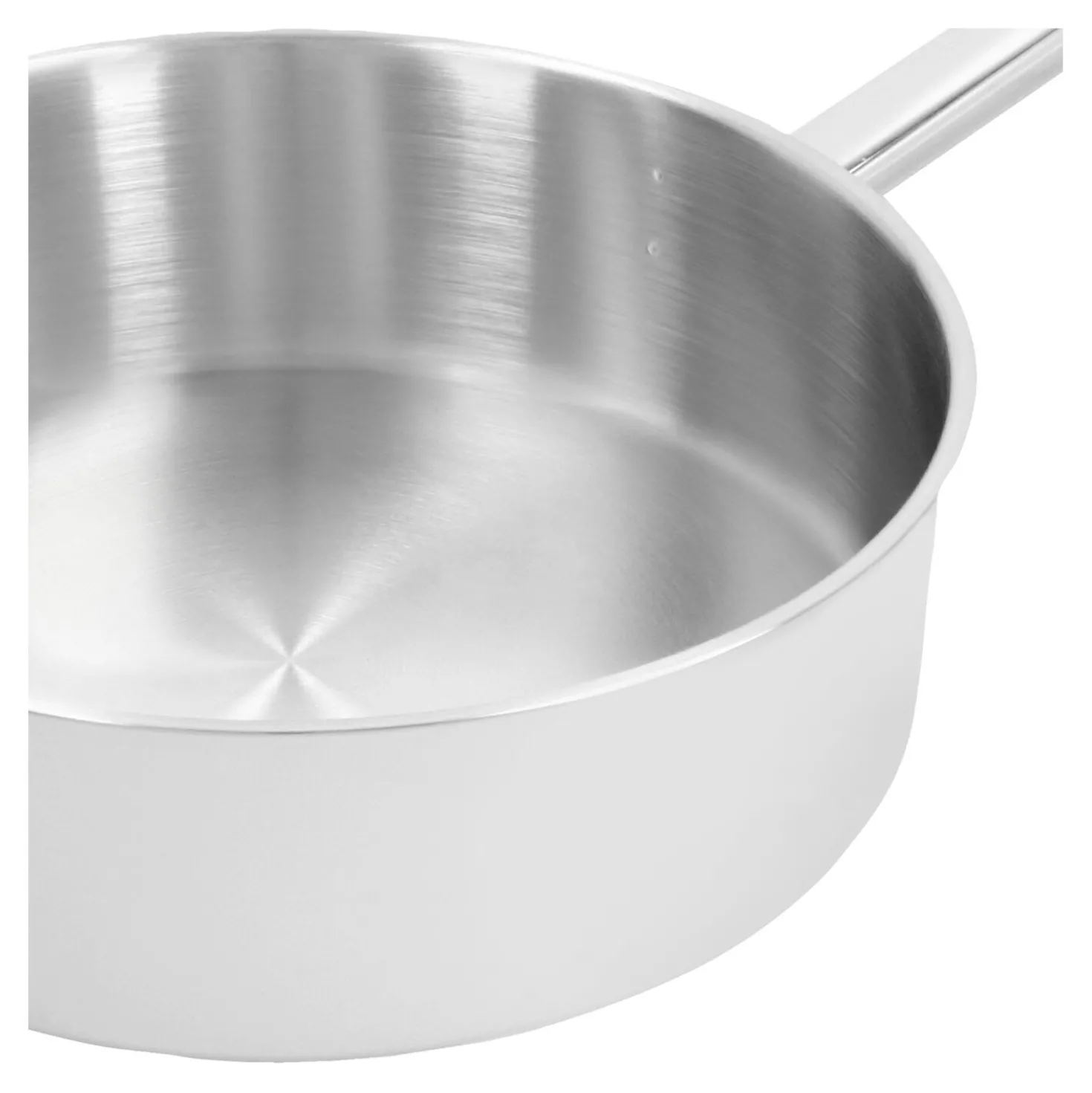24 cm, Sauteuse sans couvercle, Argent