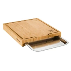 39 cm x 30 cm, Planche à découper avec plateau, Bambou