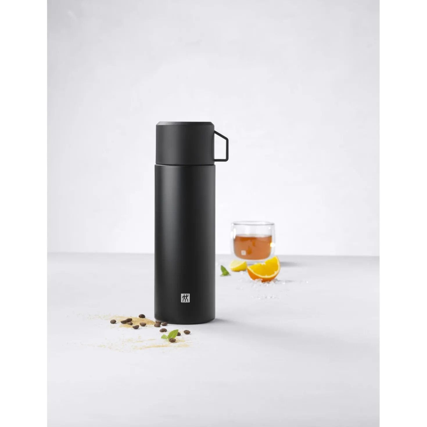 1 l, Bouteille isotherme, Noir mat