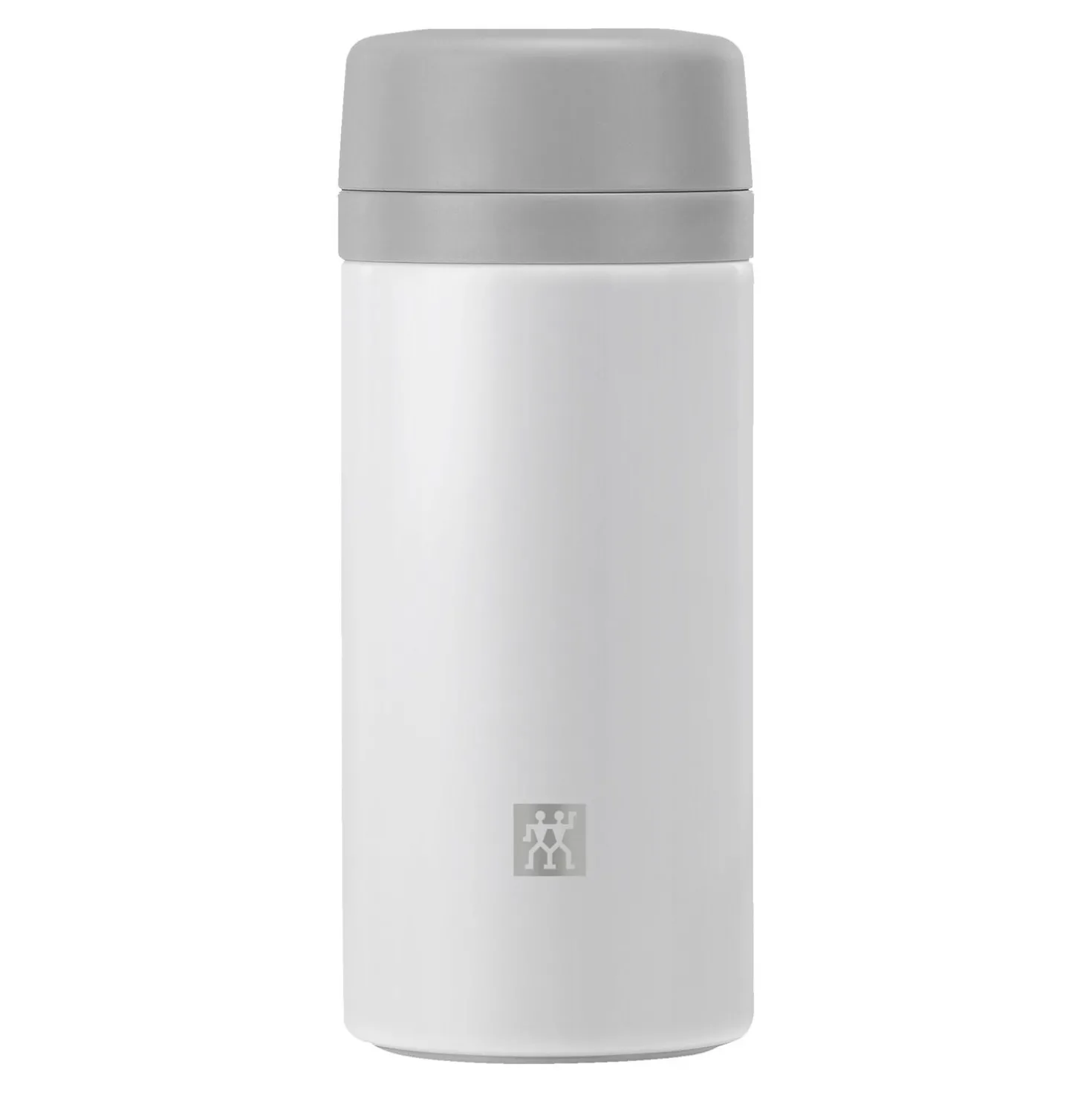 420 ml, Bouteille isotherme, Blanc-Gris