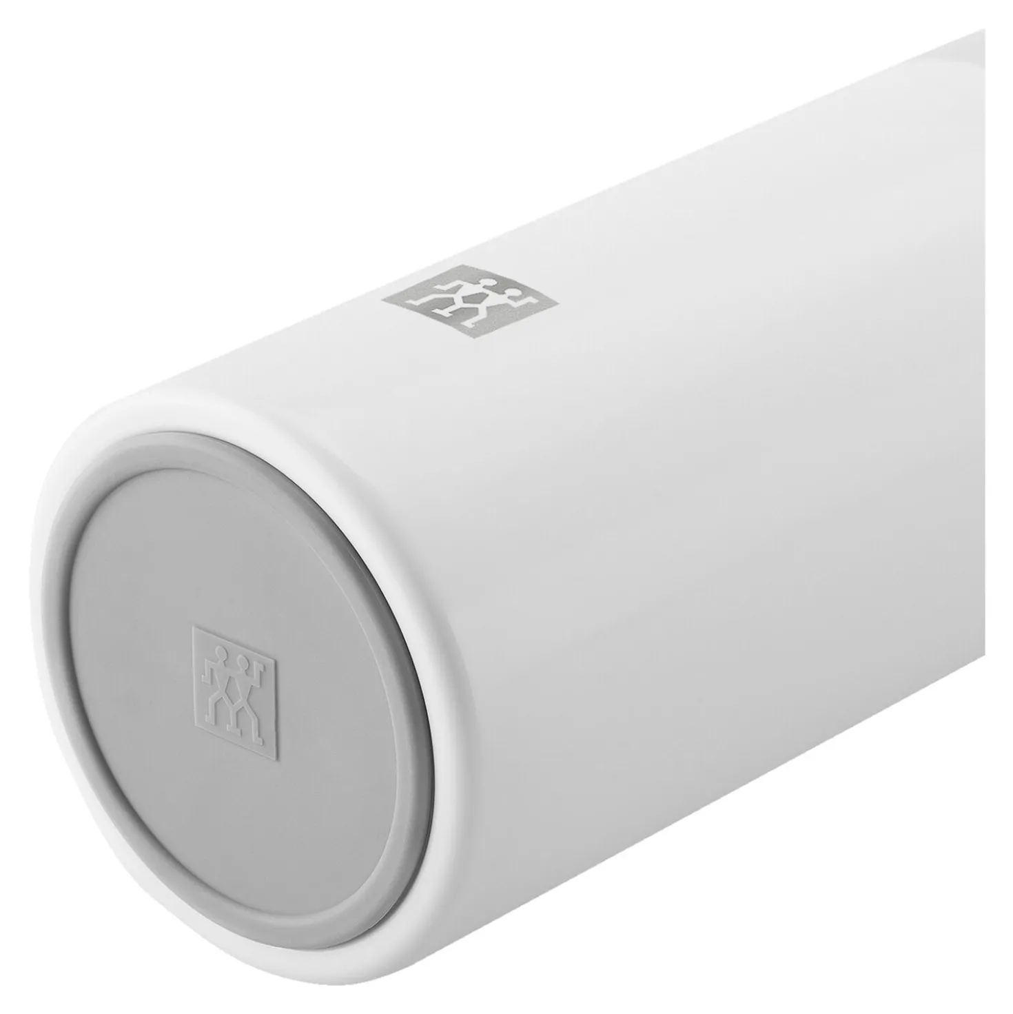 420 ml, Bouteille isotherme, Blanc-Gris