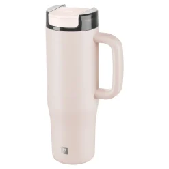 900 ml, Gobelet isotherme avec paille, Rose