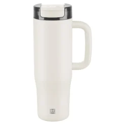 900 ml, Gobelet isotherme avec paille, Cream