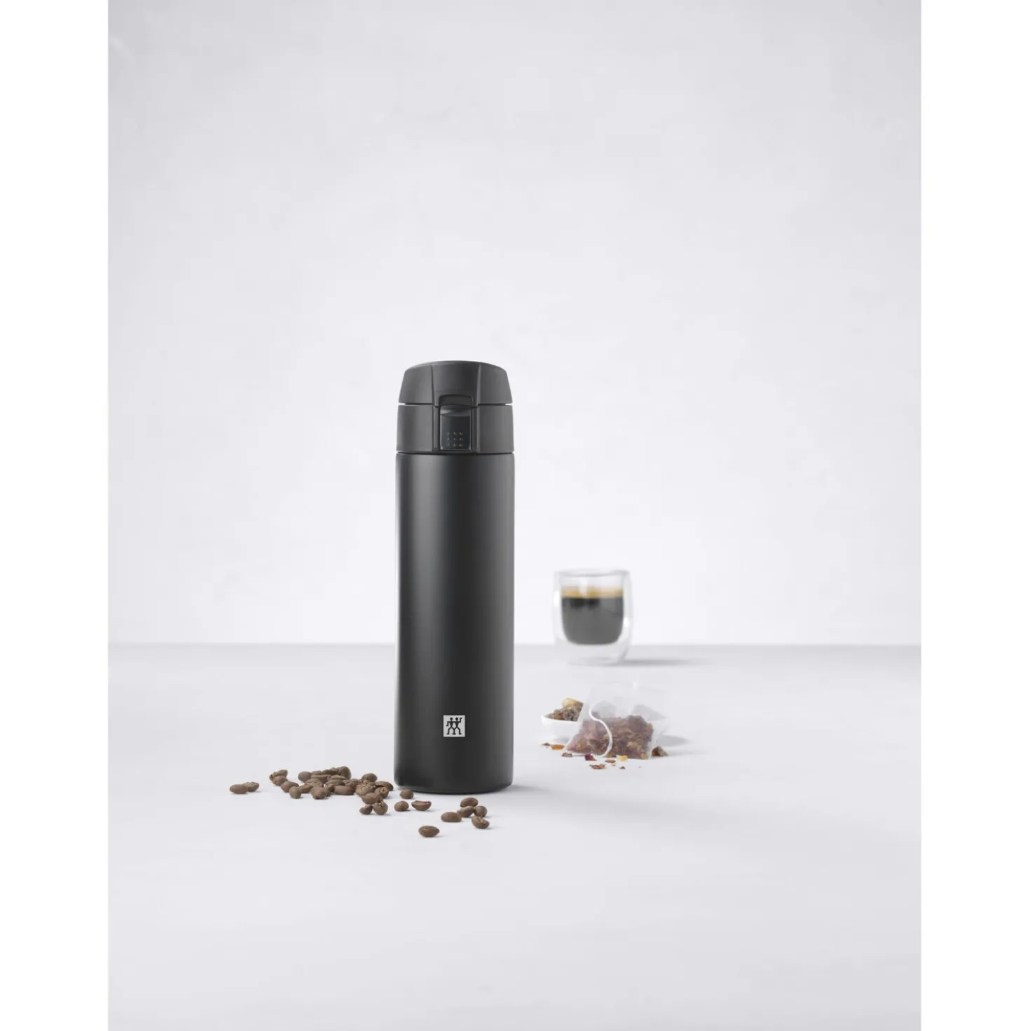 450 ml, Mug isotherme, Noir mat
