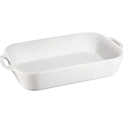 34 x 24 cm, Assiette chaude, Blanc