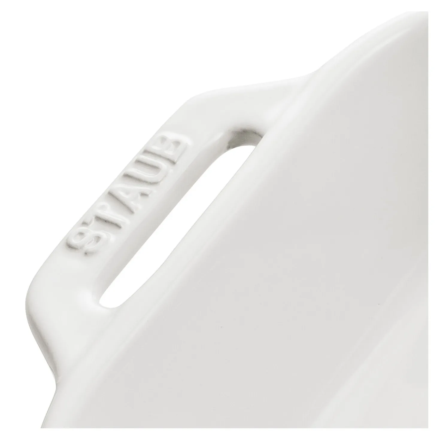 34 x 24 cm, Assiette chaude, Blanc