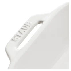 14 x 11 cm, Assiette chaude, Blanc