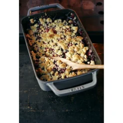 30 x 20 cm, Assiette chaude, Gris graphite