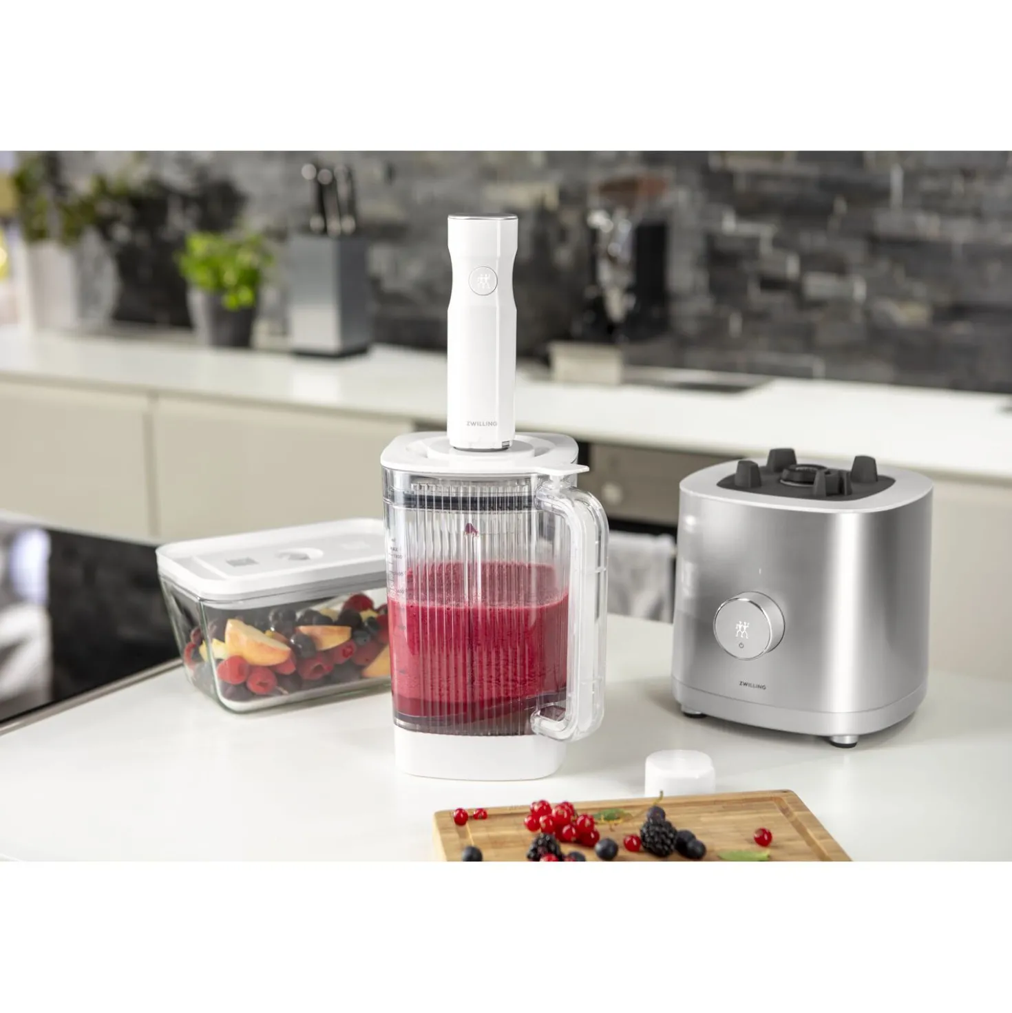 Adaptateur sous vide Pour blender universel/haute puissance, Blanc