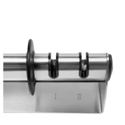 Aiguiseur Argent, Acier inoxydable