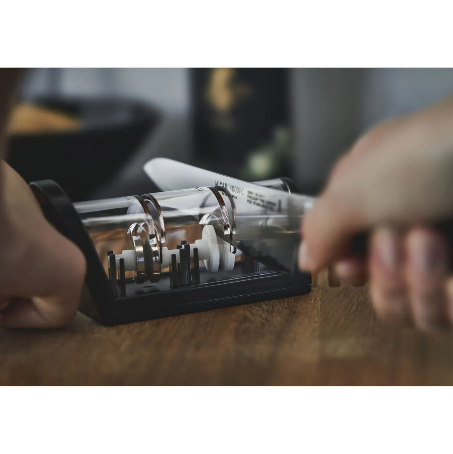 Aiguiseur Noir mat, Céramique