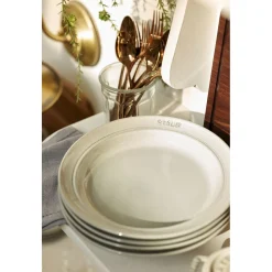 Assiette 24 cm, Céramique, Truffe blanche