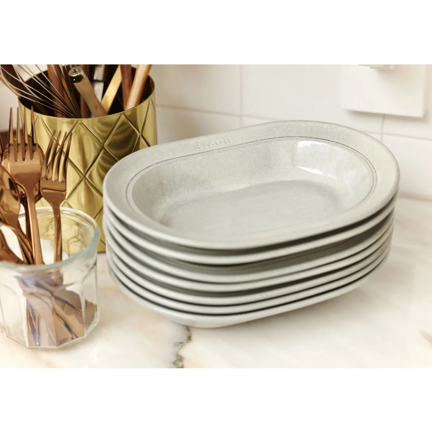 Assiette 25 cm, Céramique, Truffe blanche