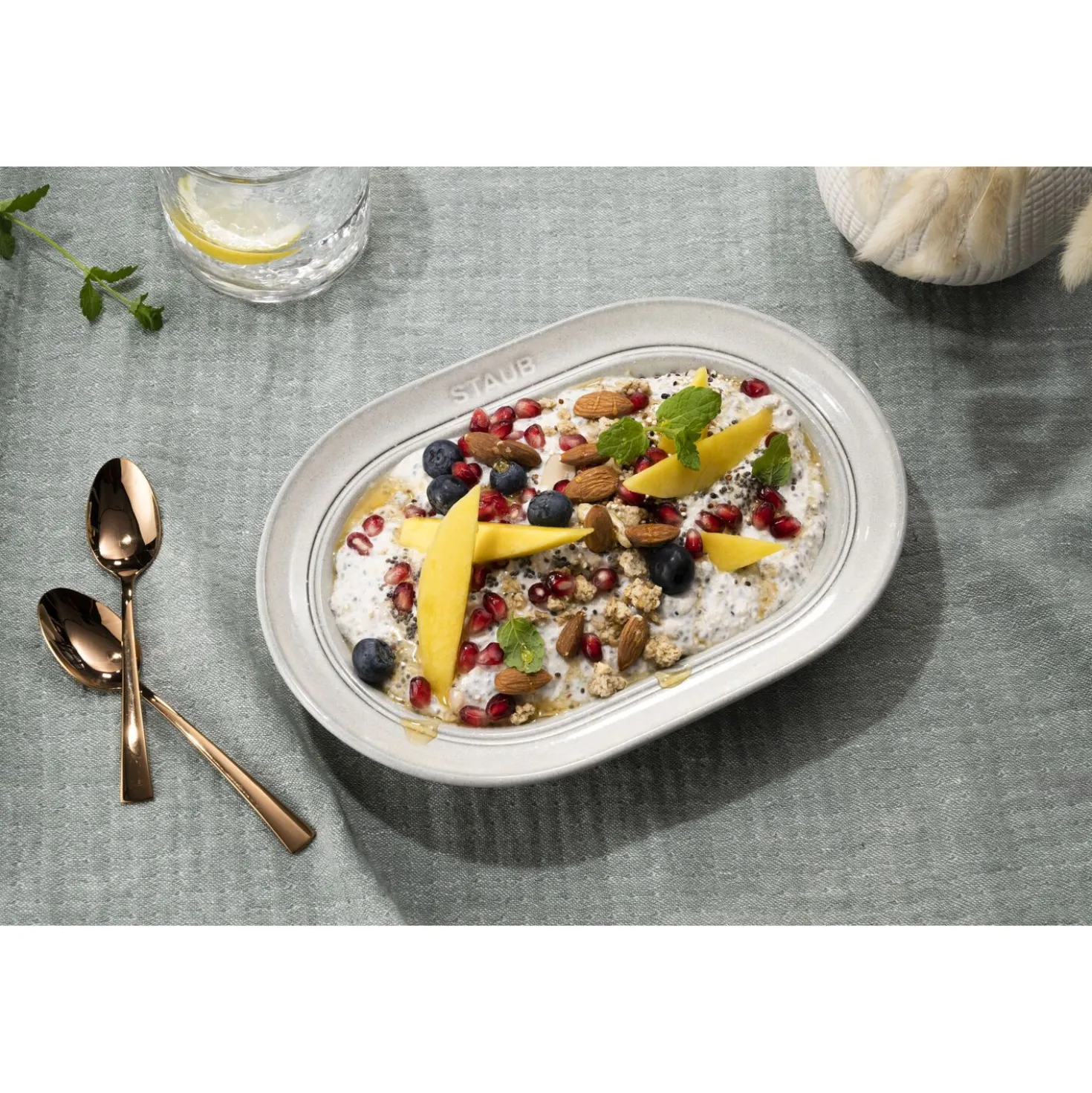 Assiette 25 cm, Céramique, Truffe blanche