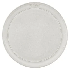 Assiette plat 22 cm, Céramique, Truffe blanche