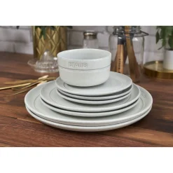 Assiette plat 15 cm, Céramique, Truffe blanche