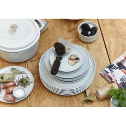 Assiette plat 15 cm, Céramique, Truffe blanche