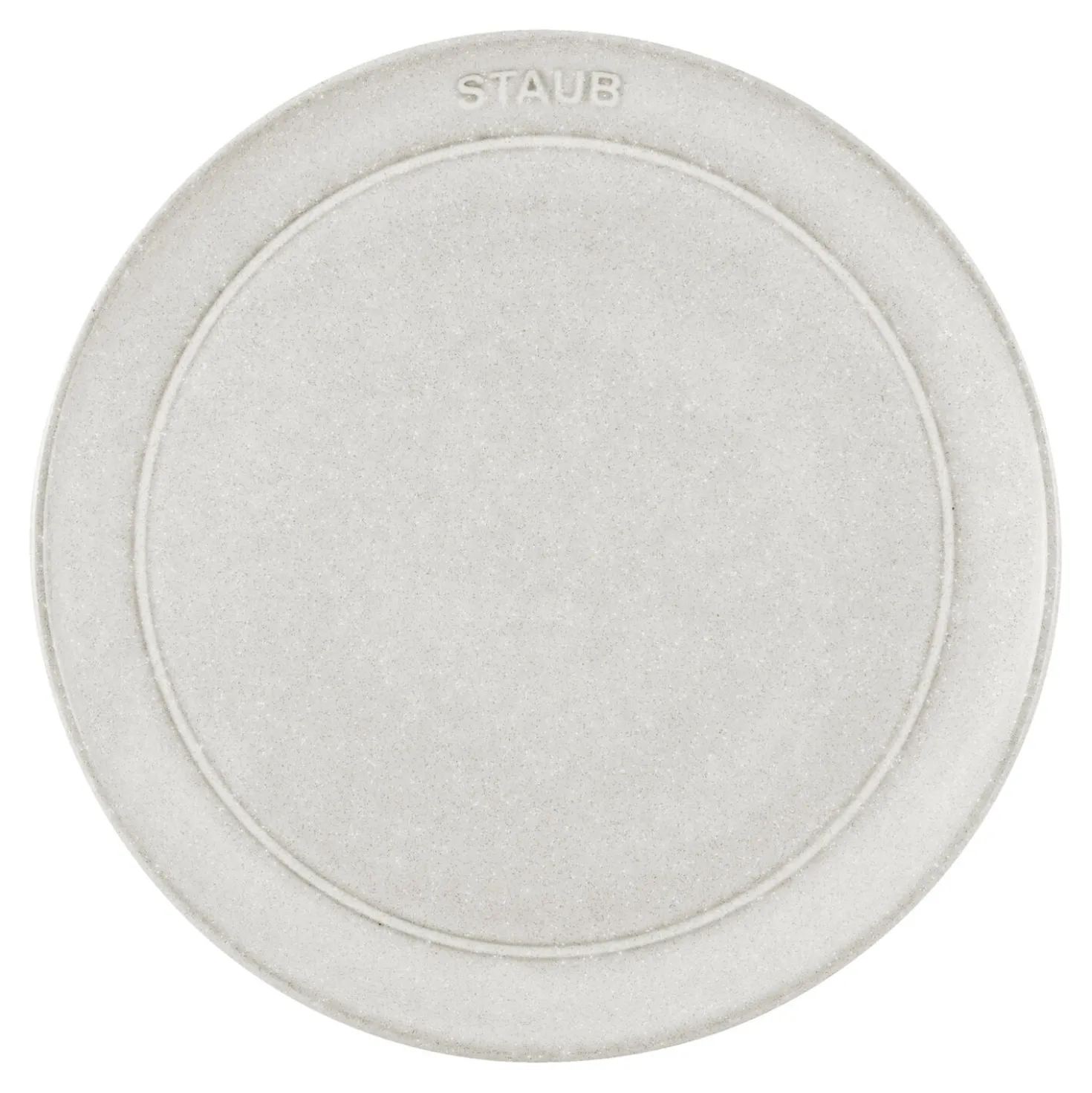 Assiette plat 20 cm, Céramique, Truffe blanche