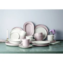 Assiette plat 20 cm, Céramique, Fleur de Cerisier