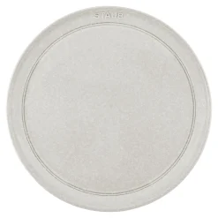 Assiette plat 26 cm, Céramique, Truffe blanche