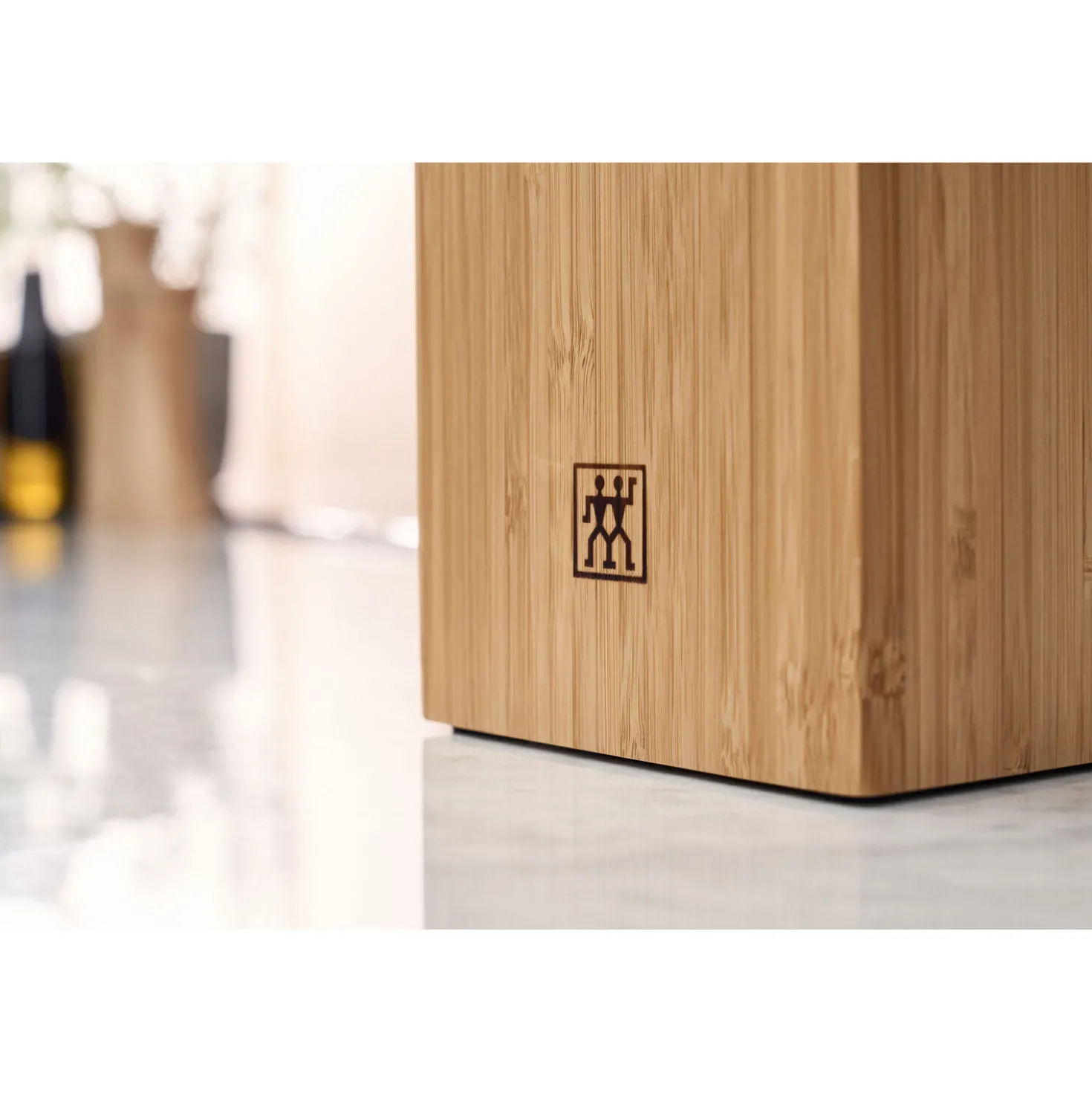 Bloc de couteaux vide Bambou