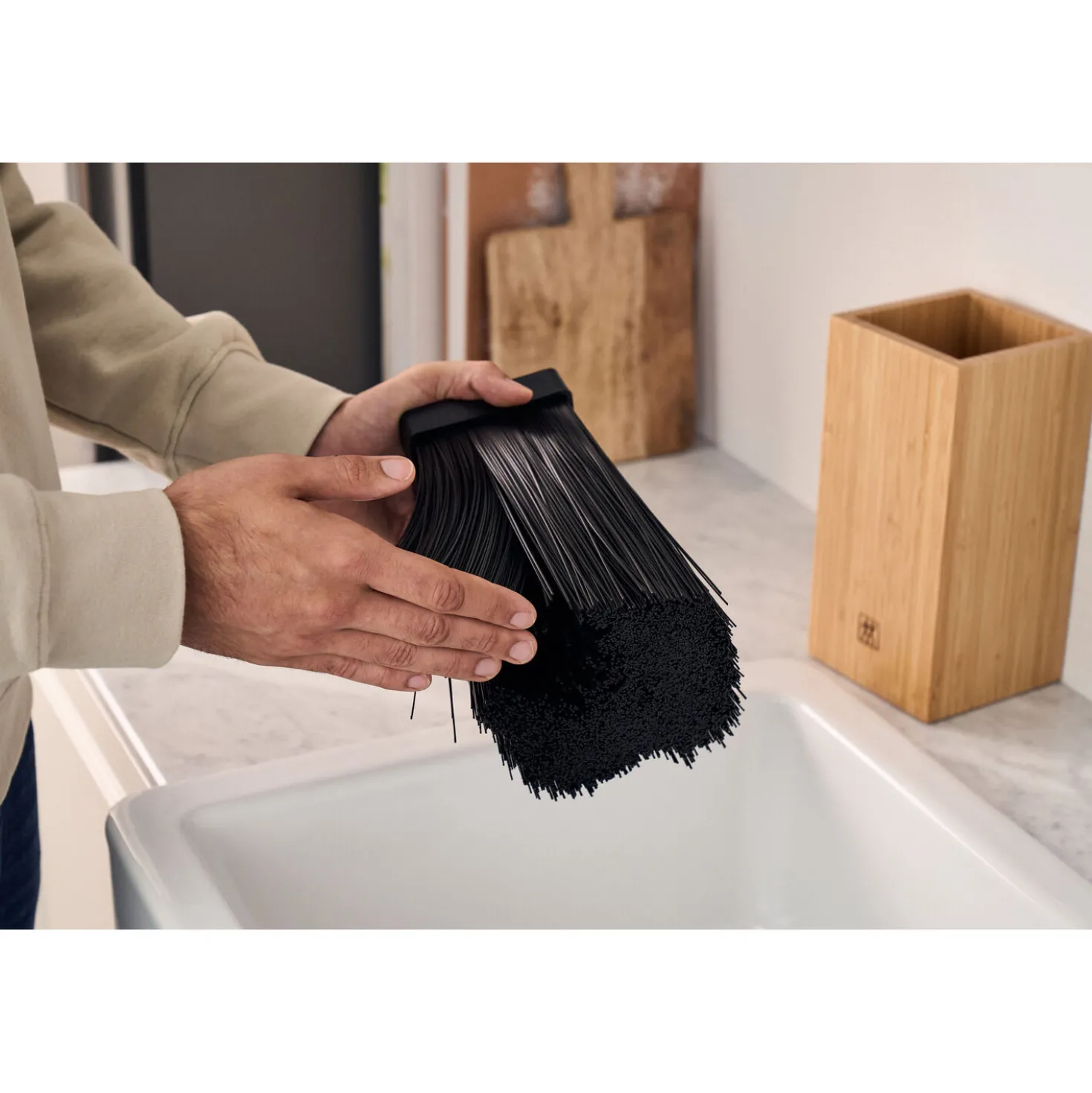 Bloc de couteaux vide Bambou