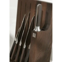 Bloc de couteaux vide Frêne