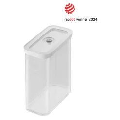 Bo&icirc;te CUBE 3M / 21 cm, transparent-blanc