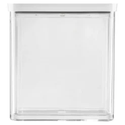 Boîte CUBE 3M / 21 cm, transparent-blanc