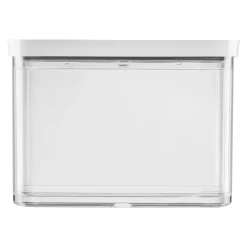 Boîte CUBE 2M / 21 cm, transparent-blanc