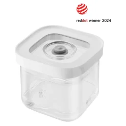 Bo&icirc;te CUBE S / 11 cm, transparent-blanc