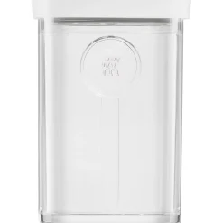 Boîte CUBE 2S / 11 cm, transparent-blanc